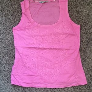 Boden scroll work tank top, like new, 8,